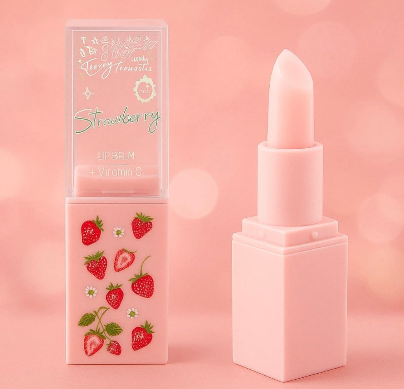 Baume à lèvres fragola con Vitamina C – Easy Paris Cosmetics 🍓